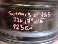 disk disk KIA 5x114,3 ET43,5 7J 17" 52910-R2160