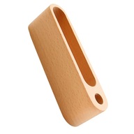 Manager Business Card Case Pen Hole Office Wooden Display Stand Container