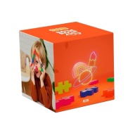 PLUS-PLUS NAGY ÉPÍTŐKOCKA SZETT NEON SZÍNEKBEN 100EL