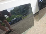 window door right rear part right rear AUDI A6 C7 sedan 2014