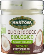 MANTOVA OLIO DI COCCO BIOLOGICO Olej kokosowy BIO nierafinowany 200 ml