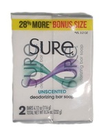 SURE Deodorizing Bar Soap 2 x 116 g.