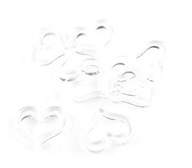 AKRIL JELÖLŐK ÁTLÁTSZÓ SZÍV 10DB RPG