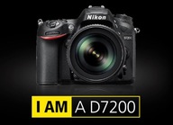 Aparat NIKON D7200 Body 24.2Mpx 121.715 zdjęć + Grip + 64GB # Pełna FV