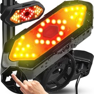 LAMPKA ROWEROWA TYLNA KIERUNKOWSKAZ USB PILOT 900mAh IPX4 WODOODPORNA