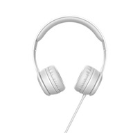 HOCO káblové slúchadlá do uší W21 JACK 3.5MM s mikrofónom 1.2M Sivá