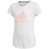 Koszulka dla dzieci adidas Must Haves BOS TEE biała GE0959 128cm