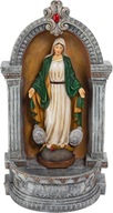 Figura Maryi Panny medal grota styl włoski 31 cm na prezent Babcia Mama