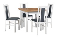 Stôl MAX 8 + stoličky BOS 14 (4ks) - sada DX22A