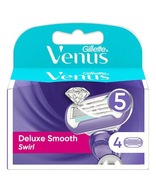 Gillette Venus 5 Deluxe Smooth Swirl Wkład do maszynki do golenia 4 szt.