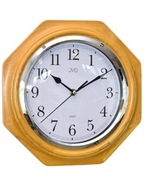 Zegar ścienny JVD N71.1 Ciemny Dąb - 28 cm