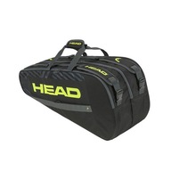 Taška na rakety HEAD BASE M BAG Black/Yellow