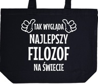 NAJLEPSZY FILOZOF torba zakupy prezent