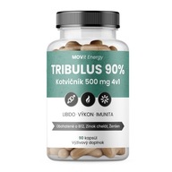 MOVit TRIBULUS 90% Kotvičník 500 mg 4v1, 90 kapsúl
