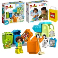 LEGO Duplo Samochód Ciężarowy Śmieciarka Autko 2+ 10987