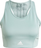 STANIK SPORTOWY DAMSKI ADIDAS 3-STRIPES SPORT BRA TOP ZIELONY GM7167 r L