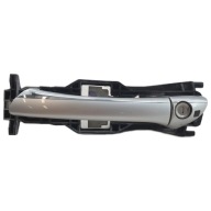 handle door left front MERCEDES W211 BRILLIANT SILVER C744 UZYWANA