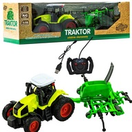 RC DIAĽKOVO OVLÁDANÝ TRAKTOR + AGREGÁT