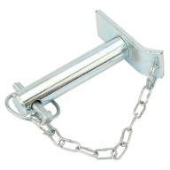 Vonófej csapszeg TL150759 22x93 mm horganyzott, lánccal és sasszeggel