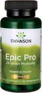 Epic Pro 25 Strain Probiotic DR 30 vegetariánskych kapsúl SWANSON