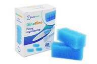 DinoRino Filtry wymienne do aspiratora 20 sztuk