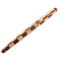 Drevené guľôčkové pero s prenosným klipom