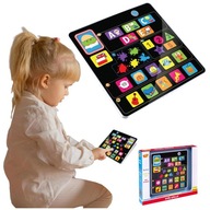 Tablet dla dzieci interaktywny pad edukacyjny nauka przez zabawę SMILY PLAY
