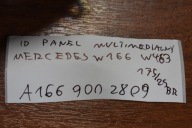 IDEALNY PANEL MULTIMEDIALNY MERCEDES W166 W463 1