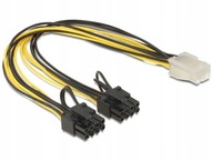 Kabel rozdzielacz zasilania PCI EXPRESS 2x8PIN/6PN