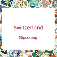 Szwajcaria 50 sztuk/zestaw Vintage rzadkie znaczki
