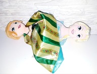 Anna a Elsa -obojstranná 42cm bábika 2v1
