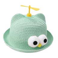 Detský klobúk proti slnku Roztomilé detské vedierko zelené
