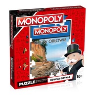 Puzzle 1000 elementów MONOPOLY Klif w Orłowie EDYCJA GDYNIA 500x665mm 10+