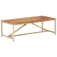 Konferenčný stolík 120x60x40 cm masívne drevo sheesham