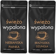 Kawa ziarnista Świeżo Palona Zestaw 2x1kg 100% Arabica Arabika Z PALARNI