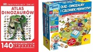 Atlas dinozaurów + Quiz Dinozaury i człowiek