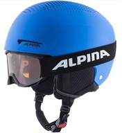 Kask narciarski Alpina XS 48-52 cm odcienie niebieskiego