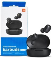 BEZPRZEWODOWE DOKANAŁOWE SŁUCHAWKI MI TRUE WIRELESS EARBUDS BASIC S CZARNE