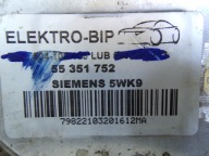 computer control unit of the engine OPEL ZAFIRA A 1.8 55351752