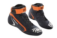 Topánky OMP First FIA tmavo-oranžové