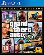 GTA 5 - GRAND THEF AUTO 5 - PREMIUM EDITION - PL - FOLIA - PS4