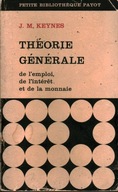 THEORIE GENERALE - J. M. KEYNES