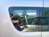 window side bodywork right rear part OPEL Combo 2 II 12-18 srebrny