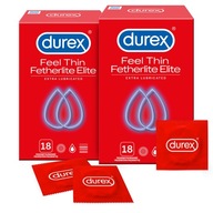 Durex prezerwatywy 36 szt Fetherlite Elite ZESTAW