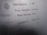 bumper rear part TYLNI DACIA DUSTER II 850222027R