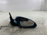 NISSAN PRIMERA P12 LIFT mirror right 5 PIN blue