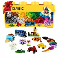 SADA KOCIEK LEGO Classic Stredná Darčeková krabička pre dieťa 484el ZADARMO