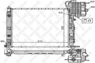 Stellox 10-25873-SX Chladič, chladiaci systém motora