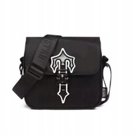 TRAPSTAR Czarna torba Oxford Crossbody Bag Trapstar Torba Na Ramię