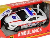 Ambulans światło dźwięk 16,5x6,5x5,5cm